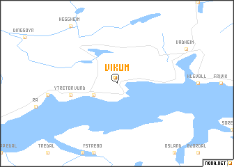 map of Vikum