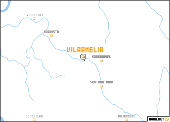 map of Vila Amélia