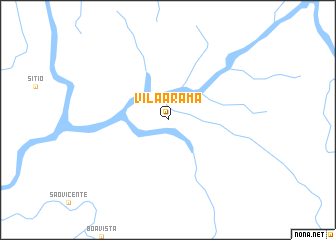 map of Vila Aramá