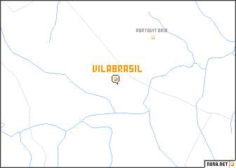 map of Vila Brasil