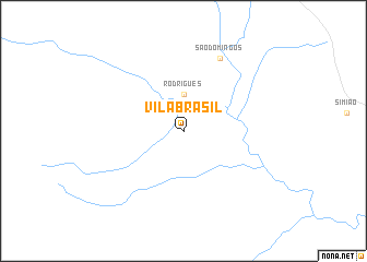 map of Vila Brasil