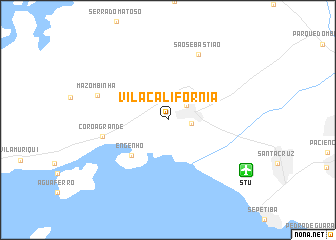 map of Vila California