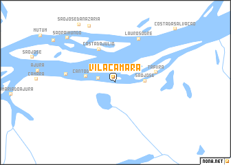 map of Vila Camará