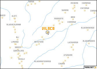 map of Vilaca