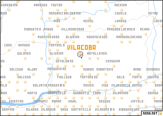 map of Vilacoba