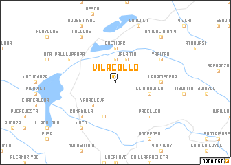 map of Vilacollo