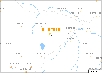 map of Vilacota
