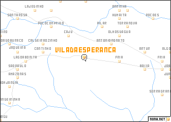 map of Vila da Esperança