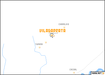 map of Vila da Prata