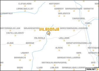 map of Viladonja