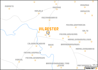 map of Vila Ester