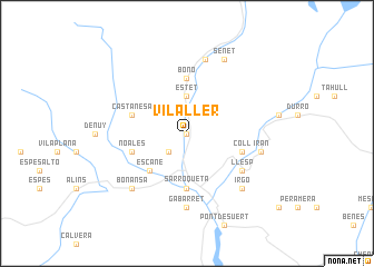 map of Vilaller