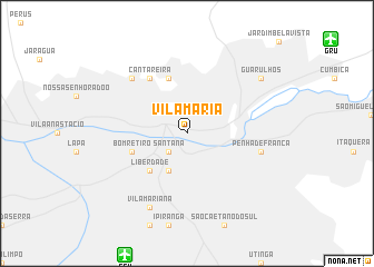 map of Vila Maria
