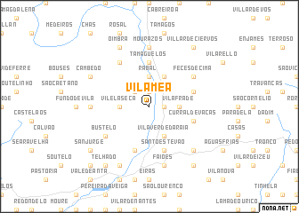 map of Vila Meã