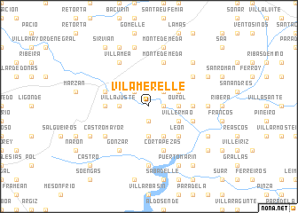 map of Vilamerelle