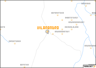map of Vilanandro