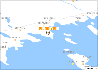 map of Vilaniyemi