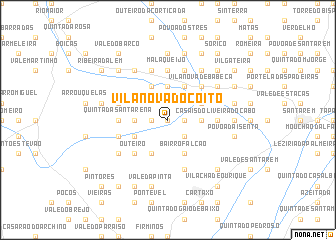 map of Vila Nova do Coito