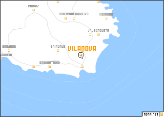 map of Vila Nova