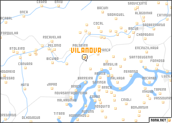 map of Vila Nova