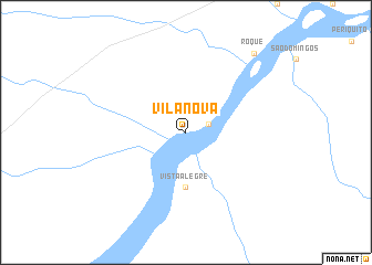 map of Vila Nova