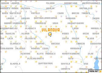 map of Vila Nova