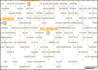 map of Vila Nova