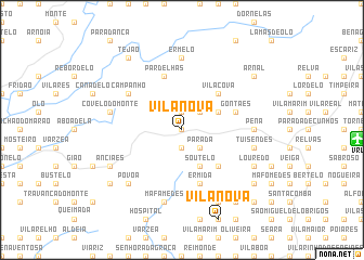 map of Vila Nova