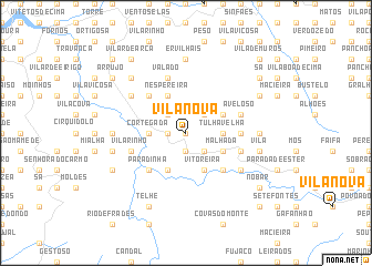 map of Vila Nova