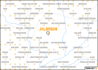 map of Vila Nova