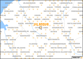 map of Vila Nova