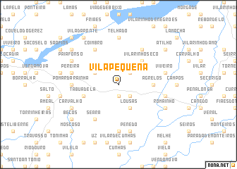 map of Vila Pequena
