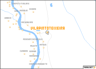 map of Vila Pinto Teixeira