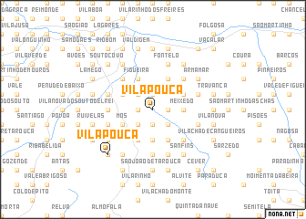 map of Vila Pouca