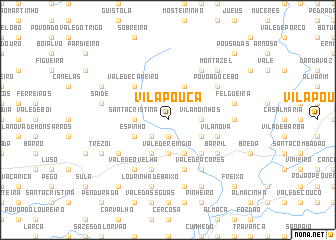 map of Vila Pouca