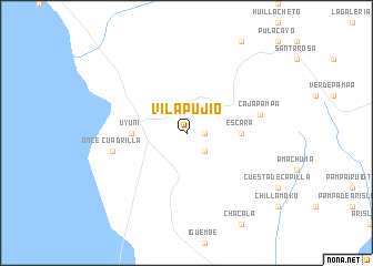 map of Vilapujio