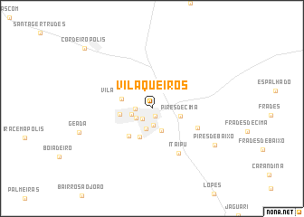 map of Vila Queiros