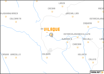 map of Vilaque