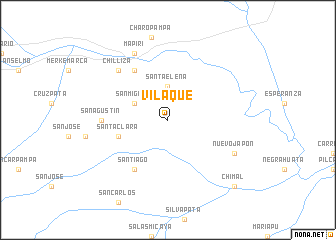 map of Vilaque