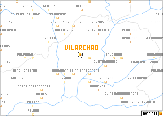 map of Vilar Chão