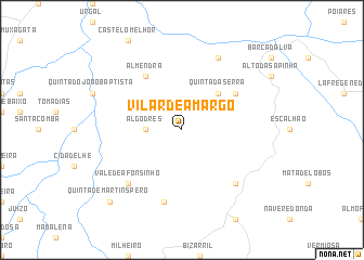 map of Vilar de Amargo