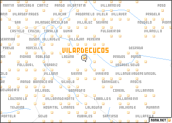 map of Vilar de Cucos