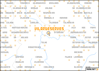 map of Vilar de Serves