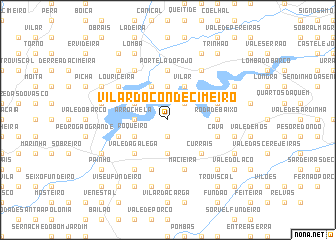 map of Vilar do Conde Cimeiro