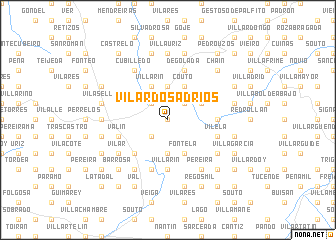 map of Vilar dos Adrios