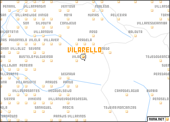 map of Vilarello