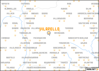 map of Vilarello