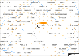 map of Vilarinho