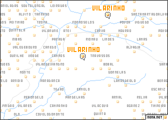 map of Vilarinho