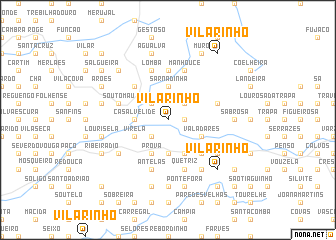 map of Vilarinho